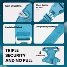 Waterproof No-Pull Dog Harness