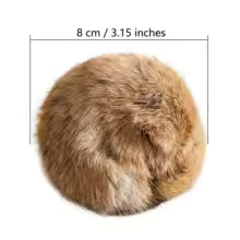 Catnip Fur Ball Cat Toy