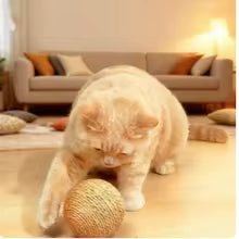 Sisal Cat Scratching Ball Toy