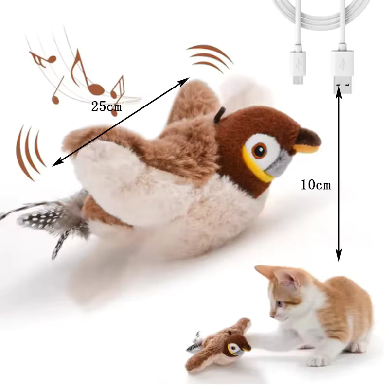 Flapping Bird Cat Toy