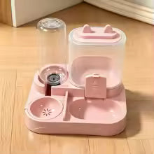 2-in-1 Pet Feeder & Water Dispenser
