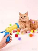 Interactive Cat Plush Ball Playset