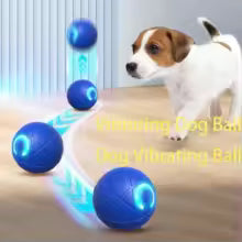 Interactive Auto-Rolling Dog Ball