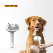 Steam Spray Pet Grooming Brush