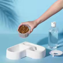 Automatic Pet Food & Water Bowl