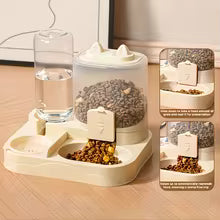 2-in-1 Pet Feeder & Water Dispenser