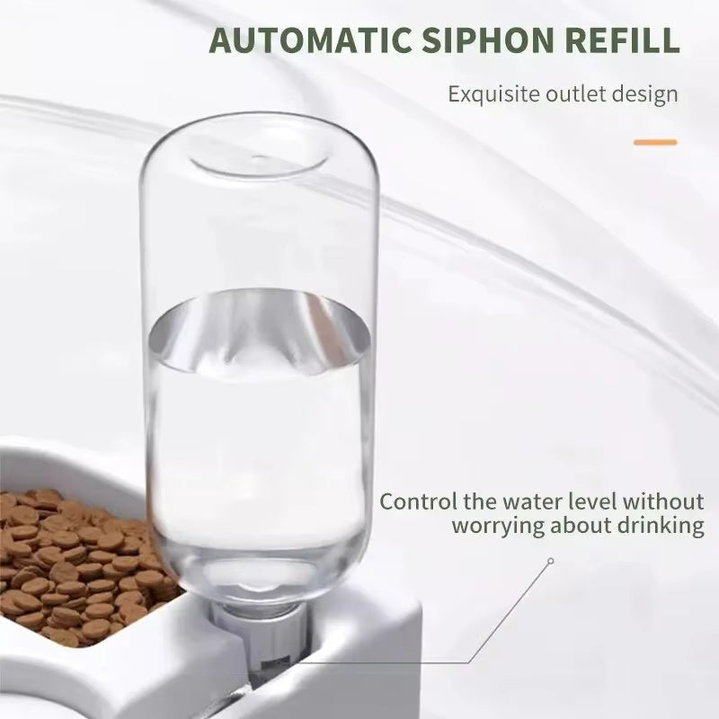 Automatic Pet Food & Water Bowl
