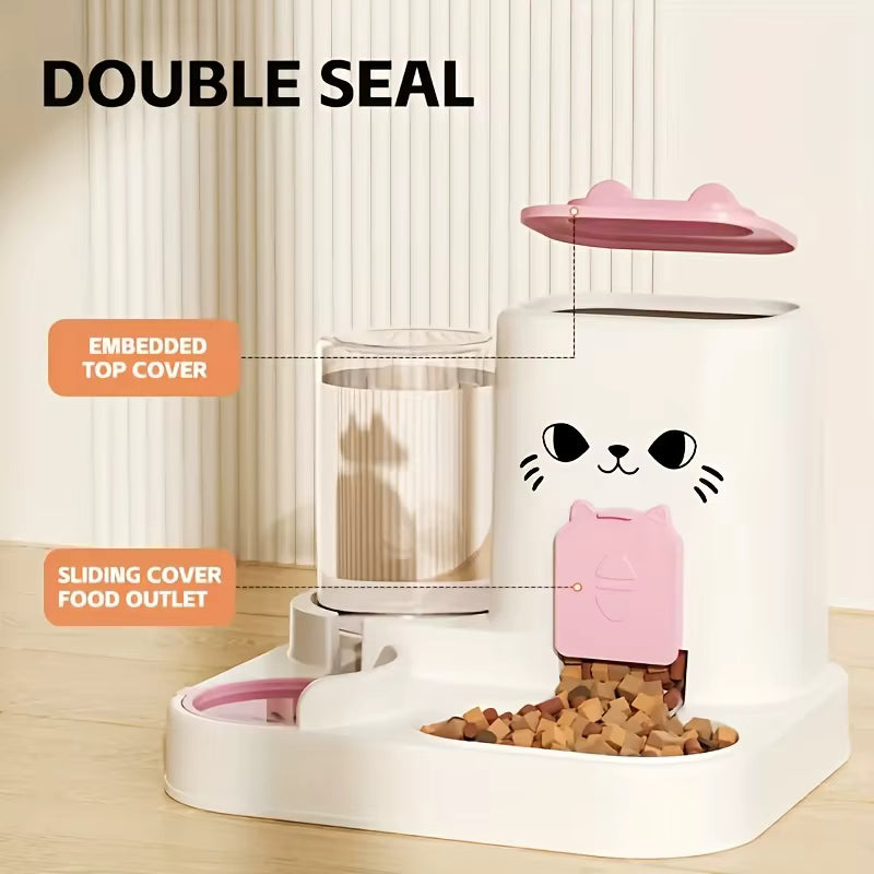 Automatic Pet Feeder & Water Dispenser