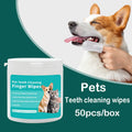 Pet Finger Toothbrush Wipes