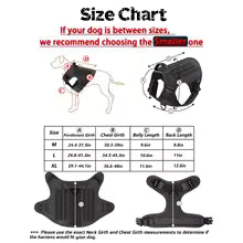 Tactical No-Pull Dog Harness