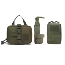 Tactical Dog Harness Bag Set