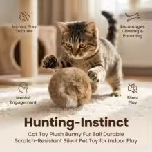 Catnip Fur Ball Cat Toy