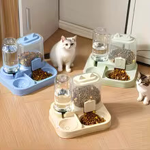 2-in-1 Pet Feeder & Water Dispenser