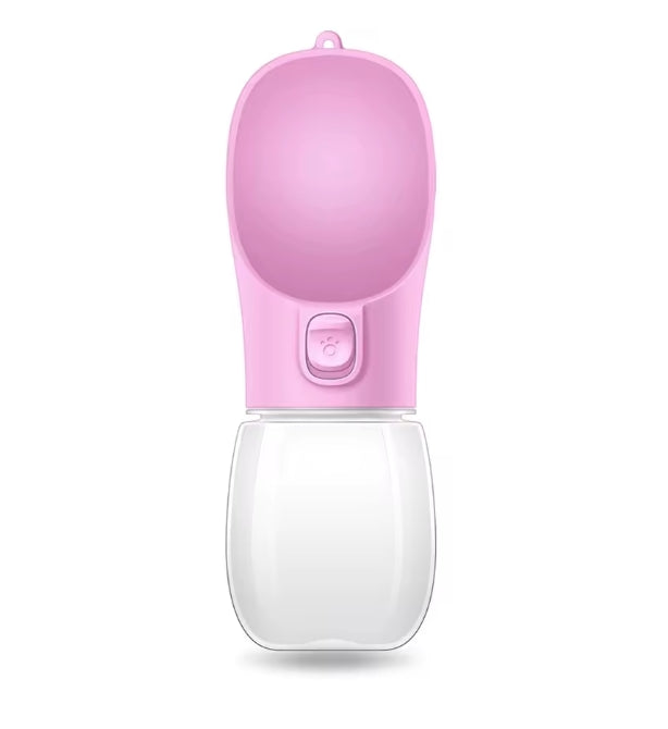 Portable Pet Water Bottle – Leakproof Outdoor Drinking Bowl