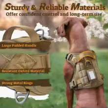 Tactical No-Pull Dog Harness