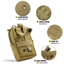 Tactical Dog Harness Bag Set