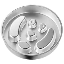 Stainless Steel Slow Feeder Pet Bowl