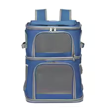 Foldable Double Layer Pet Carrier Backpack